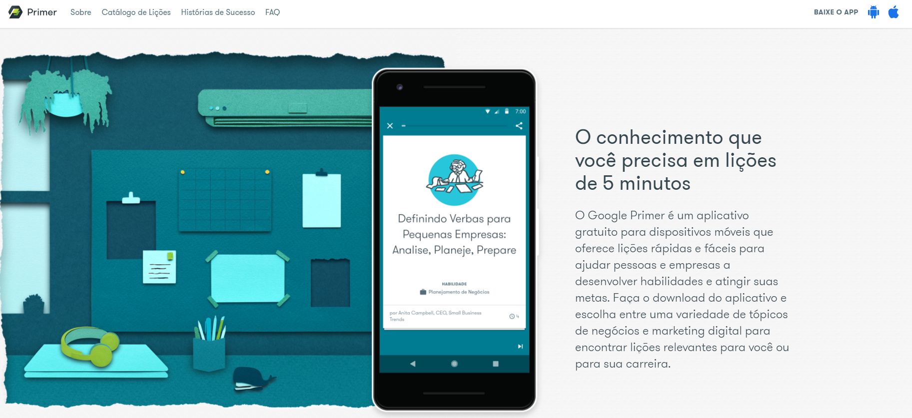 Melhores cursos online: Google Primer, do Google