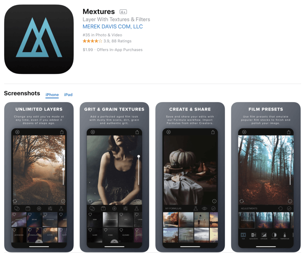 Maxtures App