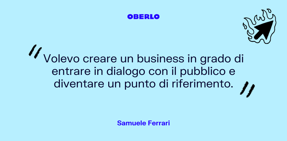 samuele ferrari success story: citazione